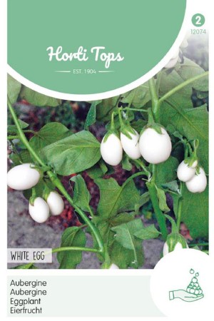 White Egg - Eggplant seeds