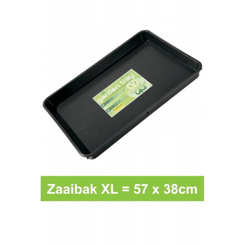 Zaaibak XL zonder gaten - 57 x 38cm - G16B - Zaaibakken deksels