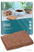Cocopress soil tablet 1 liter - 10x10cm