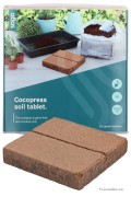 Cocopress soil tablet 10 liter - 18x18cm