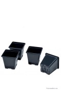7cm square containers - 100% gerecycled plastic