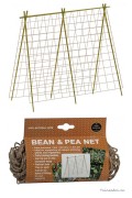 Bean & Pea Net Natural jute 1,8m x 1,8m