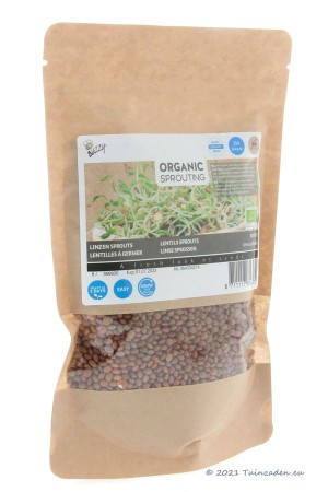 Linzen 250 gram grootverpakking biologische zaden