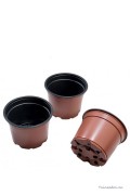 13cm Growing pots - 100% gerecycled plastic
