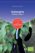 Violetta Lunga 3 Aubergine biologische zaden