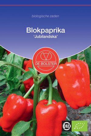 Jubilandska Blokpaprika organic seeds