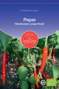 Westlandse Lange Rode Pepper Organic seeds