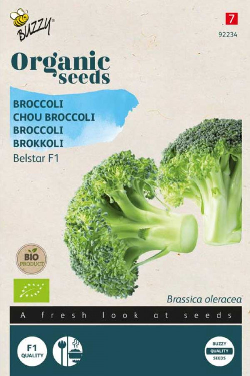 Belstar F1 Broccoli Organic seeds