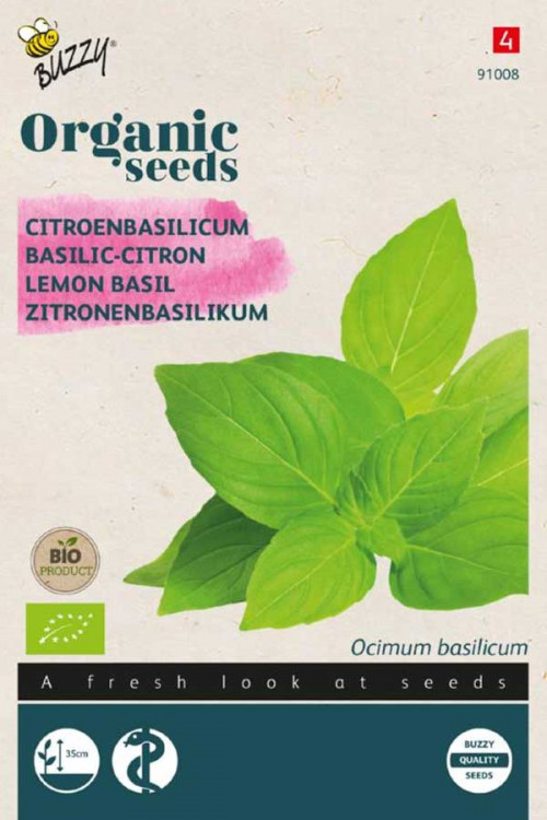 Lemon Basil Organic seeds