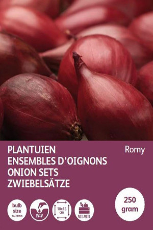 Romy red onion sets 250g