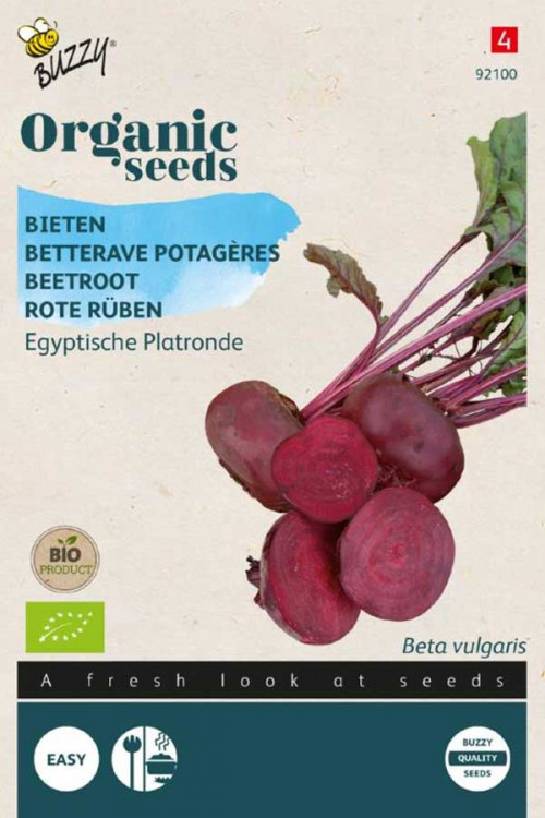 Egyptian Turnip rooted Beetroot Organic seeds