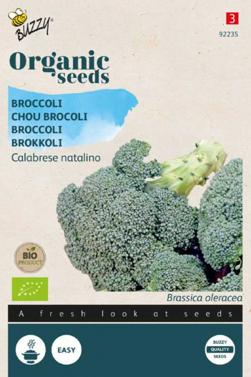 Calabrese Natalino Broccoli Organic seeds