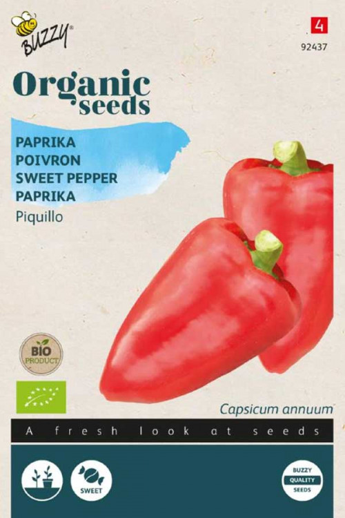 Piquillo Sweet Pepper Organic seeds
