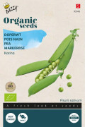 Karina dwarf green peas organic seeds