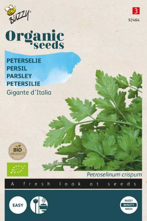 Gigante de Italia Parsley Organic seeds