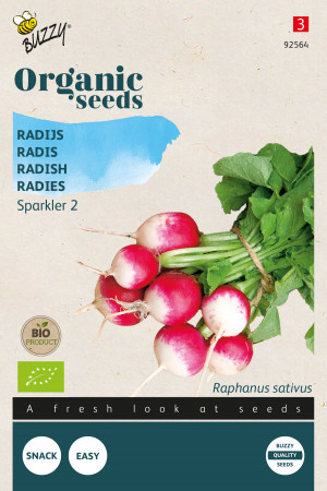 Sparkler 2 Radish Organic seeds