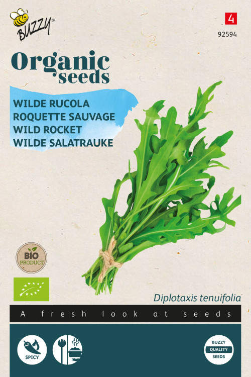 Wild Rocket - Organic seeds