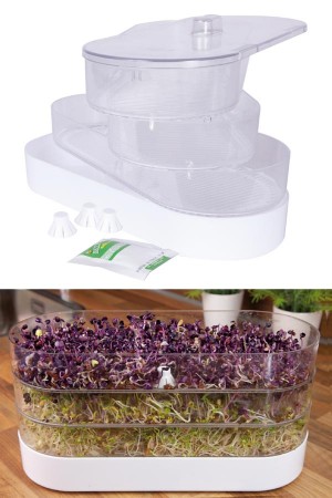 3 Layer Sprouting Tower Grow Kit