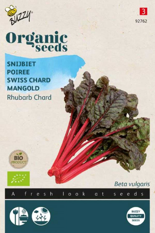 Rhubarb Chard Swiss Chard Organic seeds