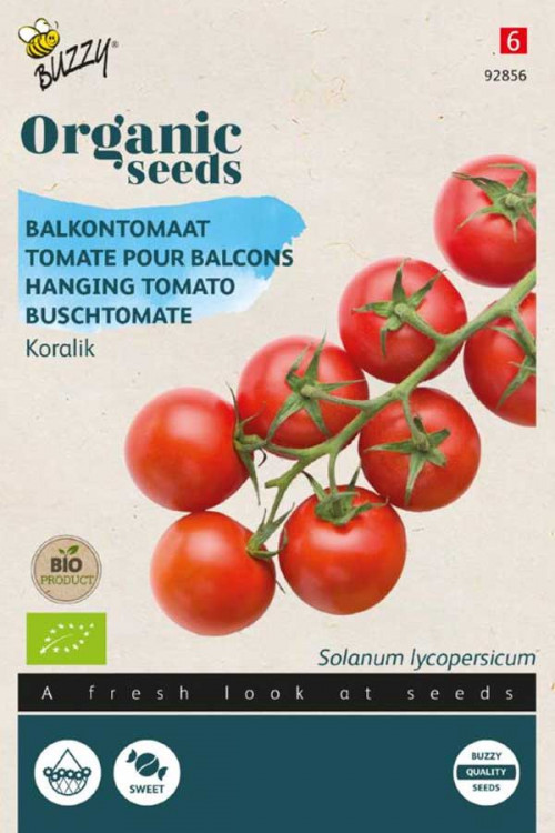 Koralik balcony tomato organic seeds