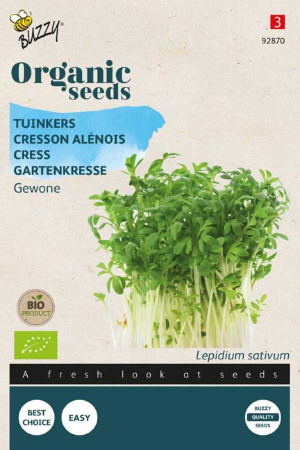 Cress organic seeds