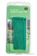 Velcro strips 10 x 15cm green