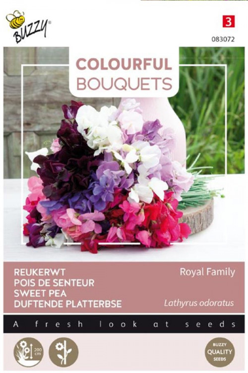 Colourful Bouquets - Royal Family Lathyrus seeds
