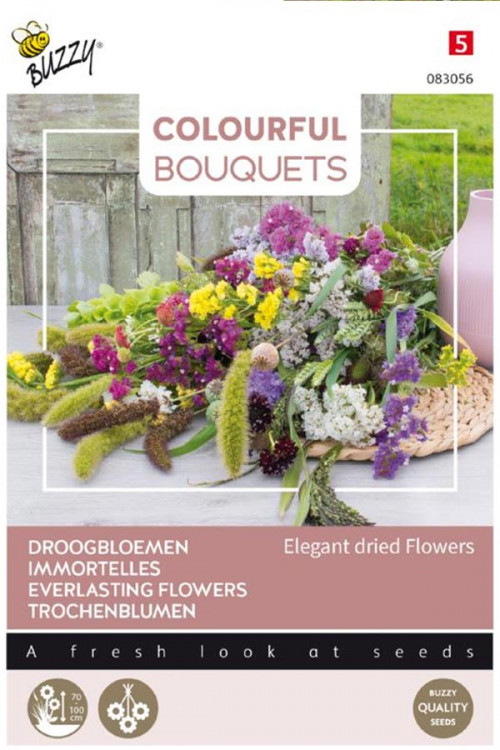 Colourful Bouquets - Elegant dried flowers seeds