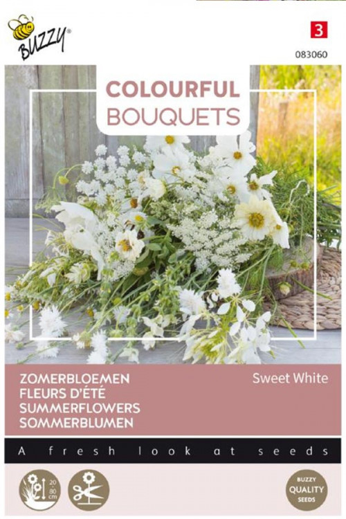 Colourful Bouquets - Sweet White Flowers seeds