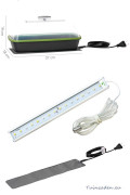 BoQube M PLUS LED verwarmingsmat - Antraciet Groen