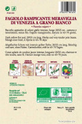 Meraviglia di Venezia Climbing string bean organic seeds