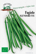 Fagiolo Nano Slenderette dwarf bean organic seeds