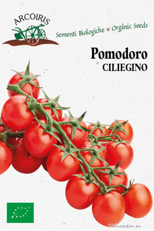 Pomodoro Ciliegino Rosso tomato organic seeds