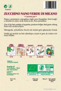 Zucchino Nano Verde Di Milano courgette BIO zaden