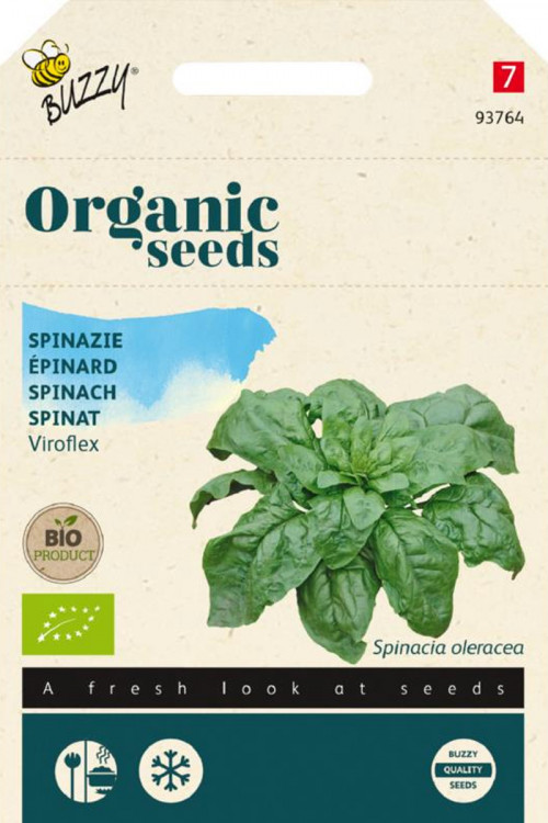Winter Giants Viroflex Spinach 50gr. Organic seeds