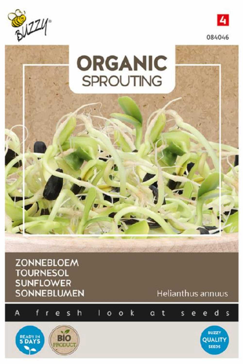 Zonnebloem - Organic Sprouting biologische zaden