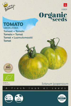 Green Zebra tomato organic...
