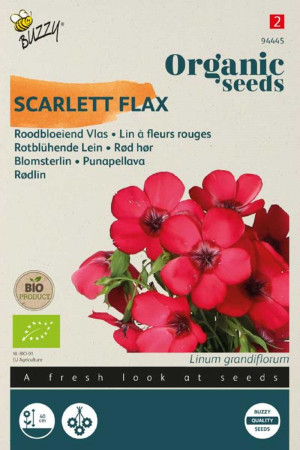 Scarlett Flax Linum Organic...