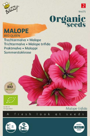 Red Queen Malope Organic seeds