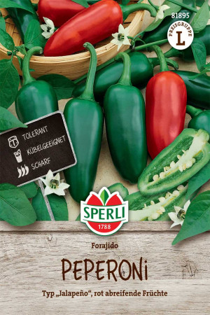 Forajido F1 Jalapeño pepper seeds