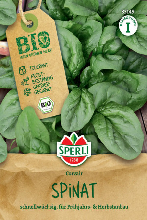 Corvair spinach organic seeds