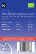 Zuckerhut Groenlof organic seeds - 2025