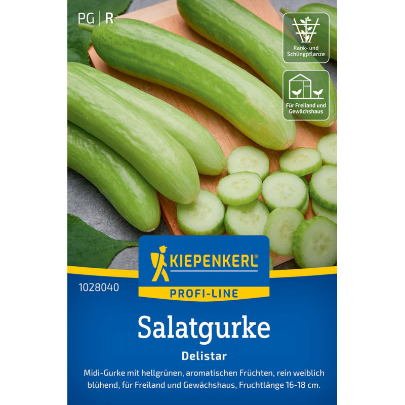 Sperli Snackkomkommerzaden Silor, F1 80913, sappig, bittervrij fruit, puur vrouwelijk, inhoud voor 4 planten, groentezaden, groenten, groenteplanten