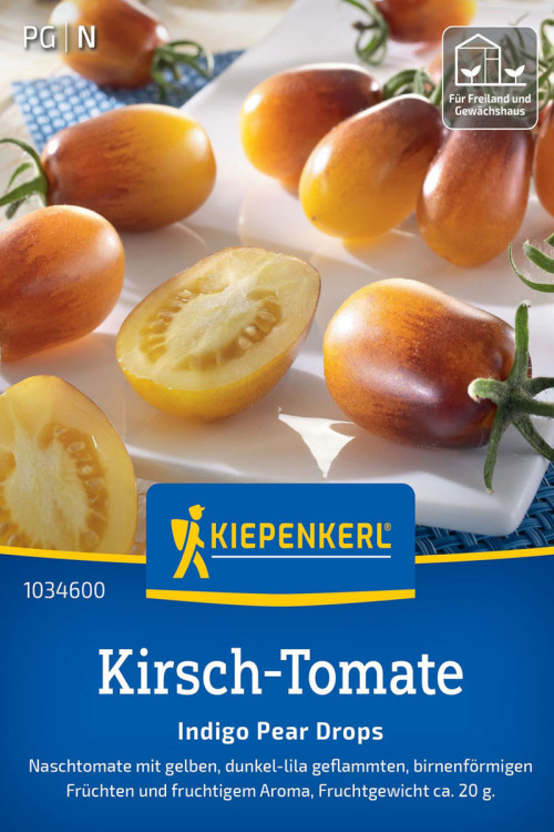 Indigo Pear Drops Cherry tomato seeds