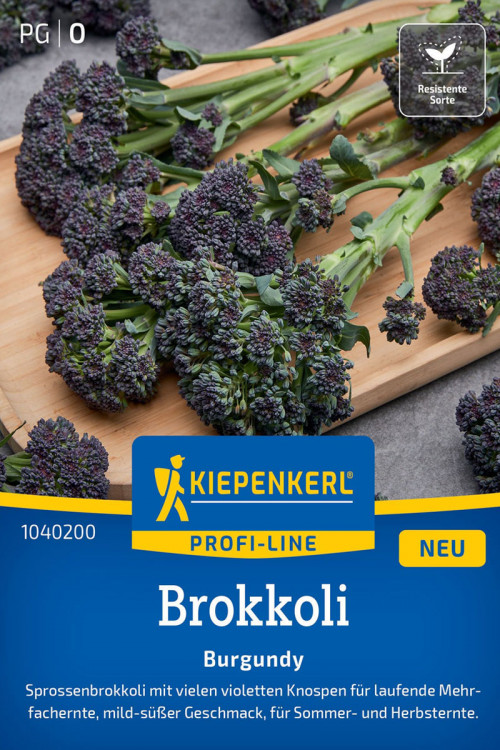 Sprouting broccoli Burgundy F1 seeds Sprouting broccoli Burgundy F1 seeds
