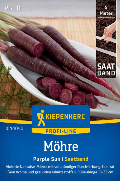 Purple Sun F1 Wortel 5m zaadtape