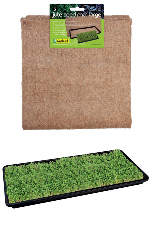 Jute Zadenmat Large - set van 3