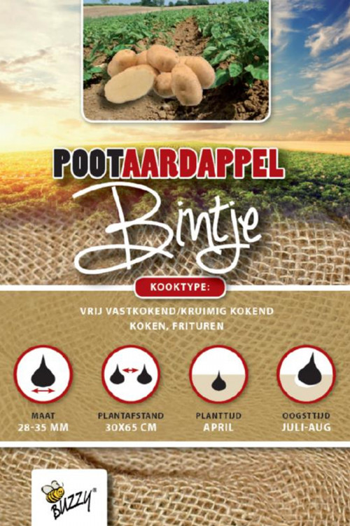 Bintje middelvroege Pootaardappel 1kg