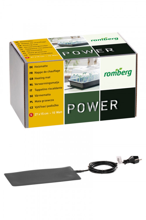 Heating mat S 27 x 15 cm – 10 Watt Romberg