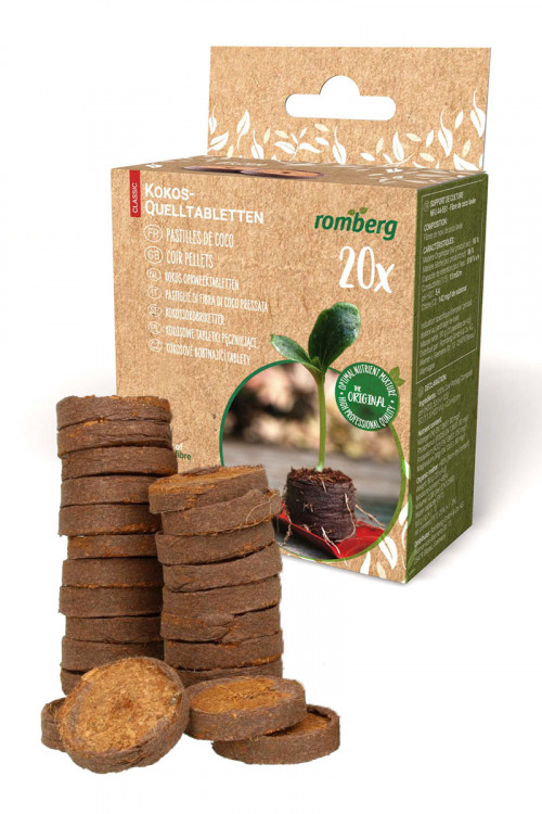 20 coconut 36mm swelling tablets box